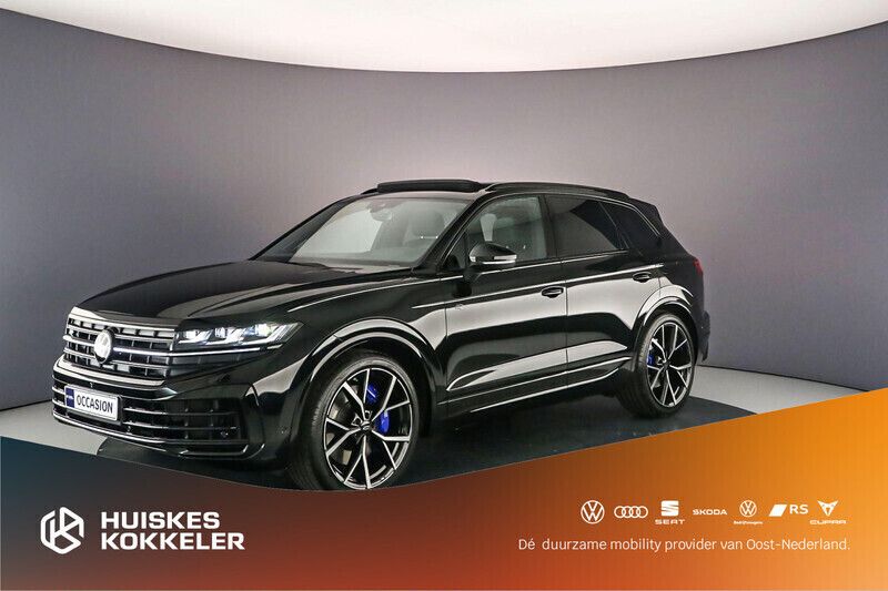 Zwart Nieuw 2025 VW Touareg R SUV | € 98.900 - Afbeelding 1/4