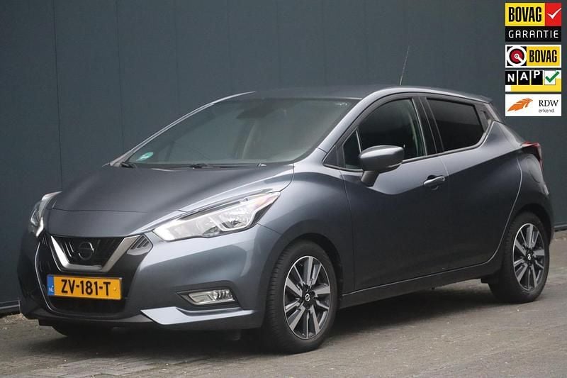 Grijs Gebruikt 2019 Nissan Micra N-Connecta Hatchback | € 10.950 (Eerlijke prijs) - Afbeelding 1/4
