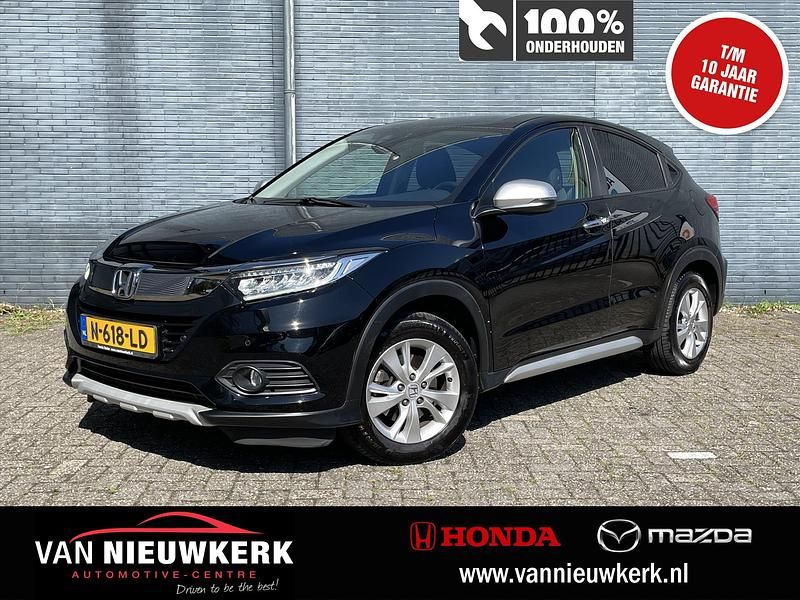 Zwart Gebruikt 2021 Honda HR-V Elegance SUV | € 21.900 (Super prijs) - Afbeelding 1/4