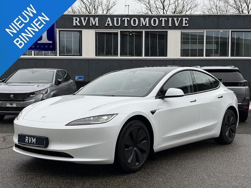 Occasion Tesla Model 3 Long Range AWD 366 kW (498 PK) 2024 Wit Sedan