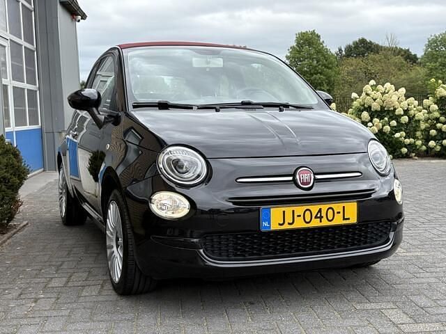 Occasion Fiat 500C Pop Star 69 PK (50 kW) 2016 Zwart Cabriolet