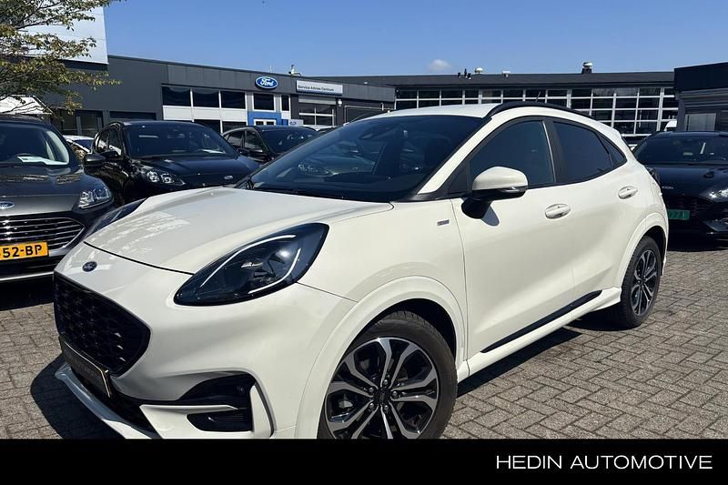 Wit Gebruikt 2021 Ford Puma ST-Line SUV | € 21.450 (Eerlijke prijs) - Afbeelding 1/4