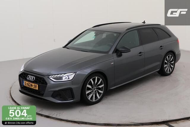 Grijs Gebruikt 2021 Audi A4 Black Edition Stationwagen | € 30.950 (Iets duurder) - Afbeelding 1/4
