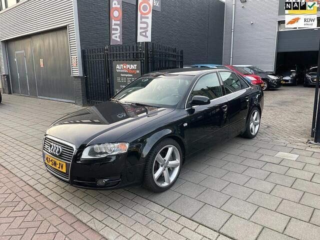Zwart Gebruikt 2006 Audi A4 S-Line Sedan | € 3.999 - Afbeelding 1/4