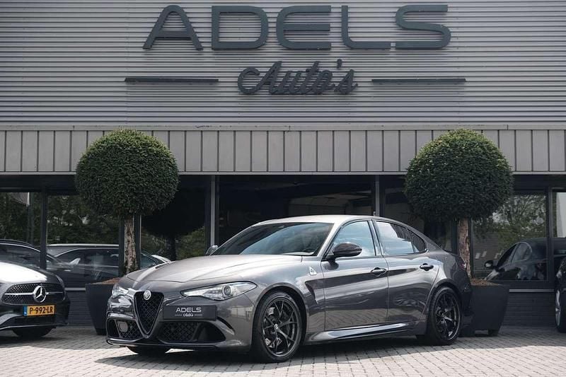 Occasion Alfa Romeo Giulia Quadrifoglio 510 PK (375 kW) 2020 Grijs, metallic lak Sedan