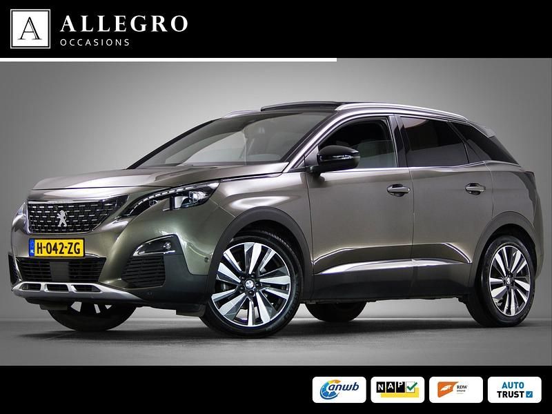 Grijs Occasion 2020 Peugeot 3008 GT-line SUV | € 20.745 (Iets duurder) - Afbeelding 1/4