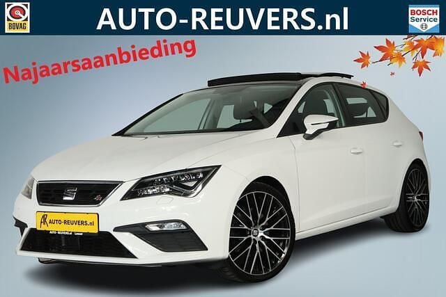 Wit Gebruikt 2018 Seat Leon Beats Hatchback | € 16.900 (Goede deal) - Afbeelding 1/4