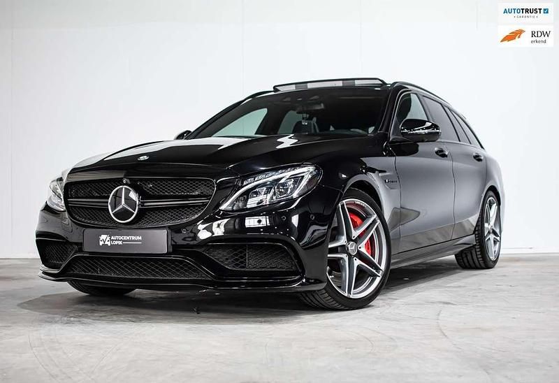 Zwart Gebruikt 2016 Mercedes C63 AMG AMG Stationwagen | € 39.900 (Eerlijke prijs) - Afbeelding 1/4
