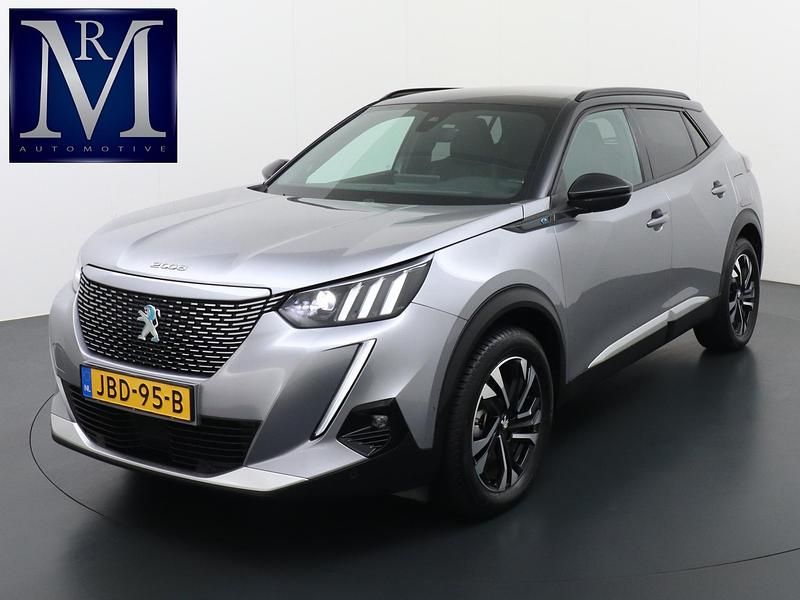 Grijs Gebruikt 2022 Peugeot e-2008 GT SUV | € 19.877 (Eerlijke prijs) - Afbeelding 1/4