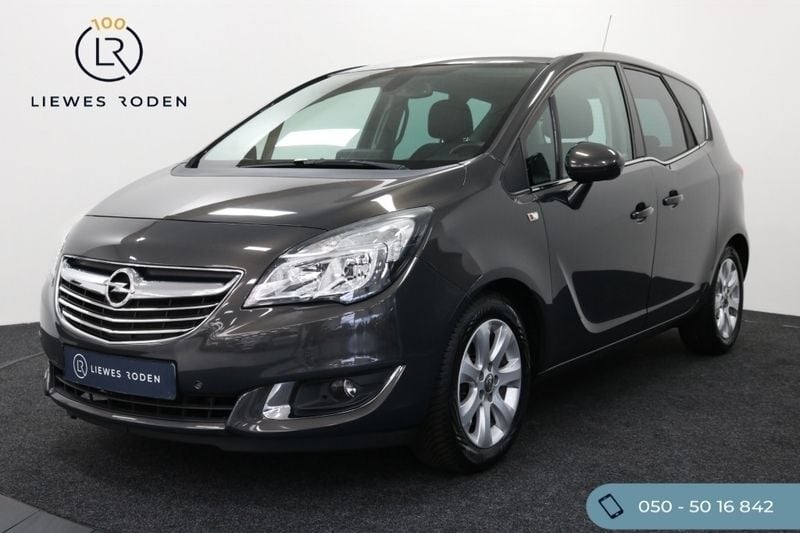 Grijs Gebruikt 2016 Opel Meriva MPV | € 11.950 (Eerlijke prijs) - Afbeelding 1/4