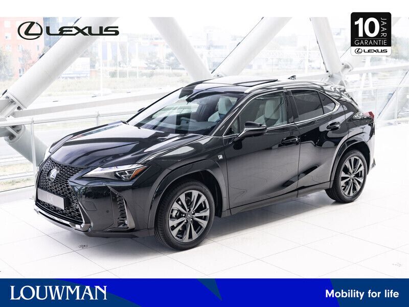 Zwart Gebruikt 2023 Lexus UX 250h Sport Line SUV | € 57.500 - Afbeelding 1/4