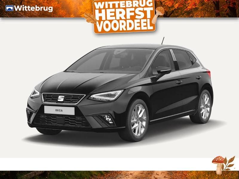 Zwart Gebruikt 2024 Seat Ibiza FR Hatchback | € 25.750 (Duur) - Afbeelding 1/4