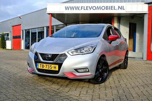 Grijs Gebruikt 2018 Nissan Micra N-Connecta Hatchback | € 9.750 (Eerlijke prijs) - Afbeelding 1/4