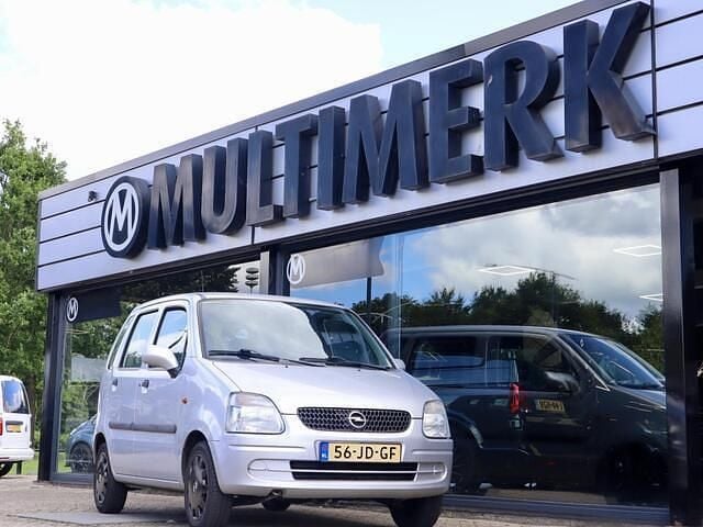 Grijs Gebruikt 2002 Opel Agila Comfort Hatchback | € 1.445 (Eerlijke prijs) - Afbeelding 1/4