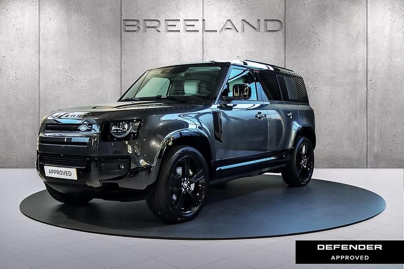 Carpathian grey (donker grijs metallic)light cloud Gebruikt 2025 Land Rover Defender HSE Dynamic SUV | € 102.900 (Eerlijke prijs) - Afbeelding 1/4