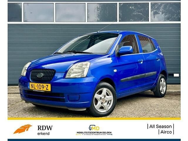 Occasion Kia Picanto 65 PK (47 kW) 2004 Blauw (metallic) Hatchback