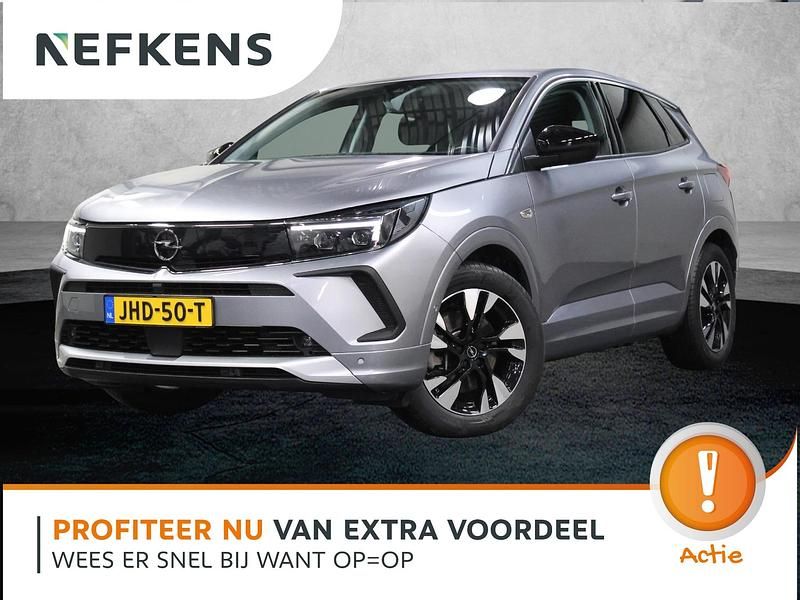 Grijs Occasion 2022 Opel Grandland X Business Elegance SUV | € 22.900 (Goede deal) - Afbeelding 1/3