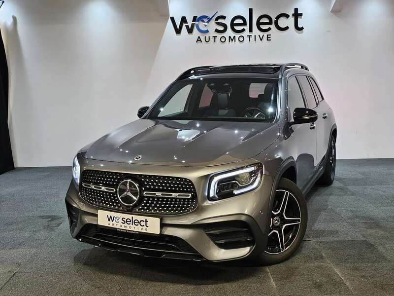 Grijs Gebruikt 2021 Mercedes GLB200 AMG Line Premium Plus SUV | € 42.950 (Iets duurder) - Afbeelding 1/4