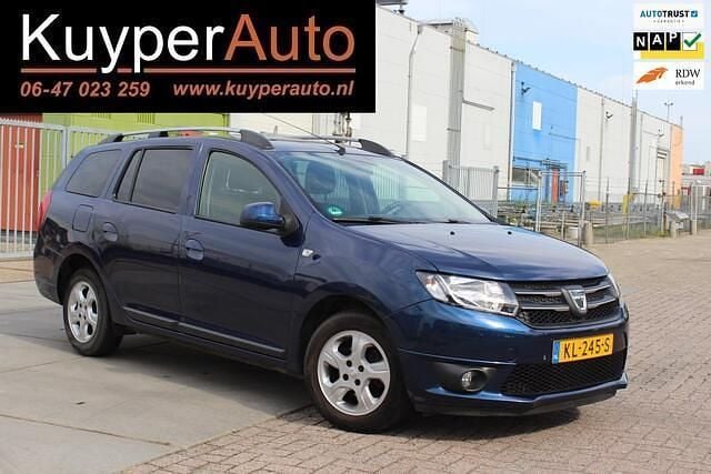 Blauw, metallic lak Gebruikt 2016 Dacia Logan MCV Lauréate MPV | € 8.650 (Eerlijke prijs) - Afbeelding 1/4