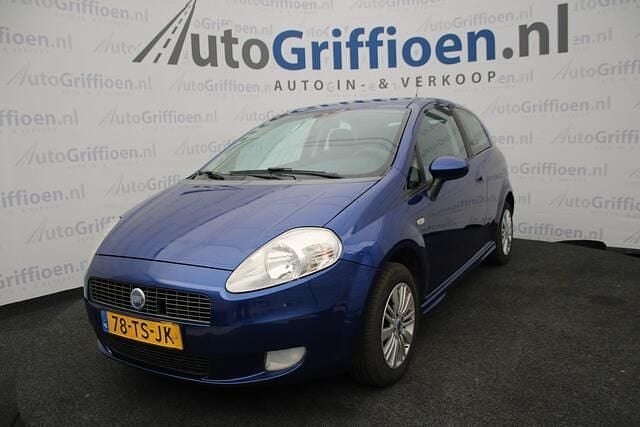 Occasion Fiat Grande Punto Dynamic 77 PK (56 kW) 2007 Blauw (metallic) Hatchback