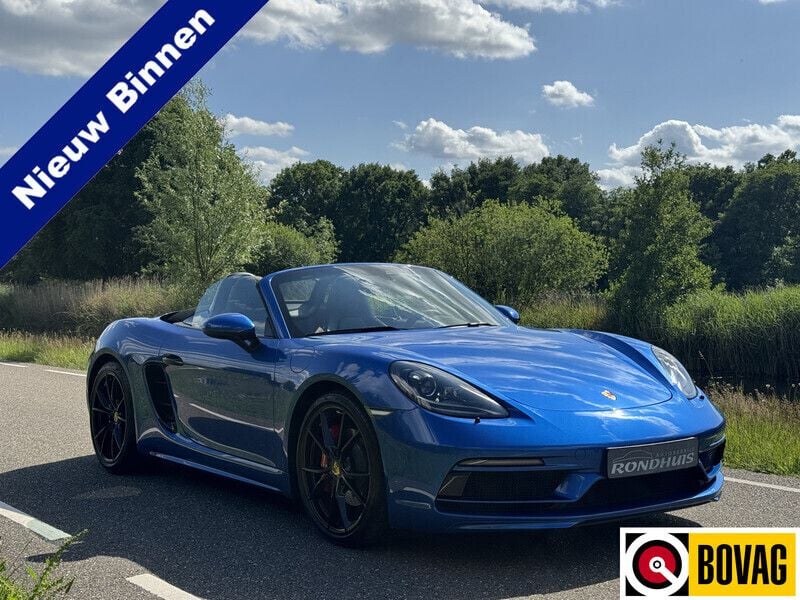 Blauw Gebruikt 2018 Porsche 718 Boxster Cabriolet | € 69.950 - Afbeelding 1/3