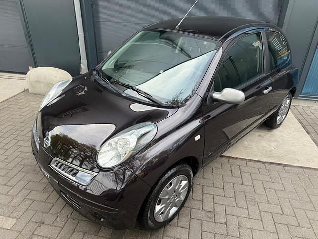 Occasion Nissan Micra Pure 65 PK (47 kW) 2009 Paars Hatchback
