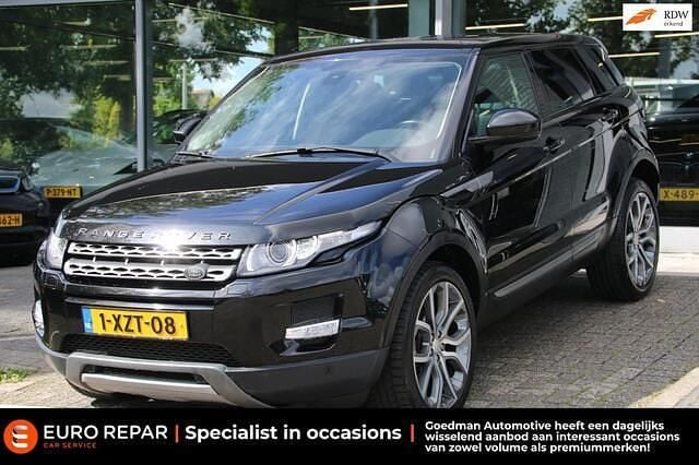 Zwart Gebruikt 2014 Land Rover Range Rover evoque Dynamic SUV | € 18.295 (Super prijs) - Afbeelding 1/4