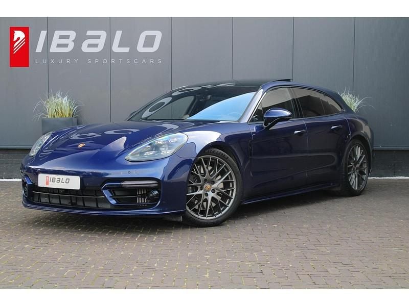 Blauw Gebruikt 2021 Porsche Panamera Sedan | € 84.950 (Eerlijke prijs) - Afbeelding 1/4