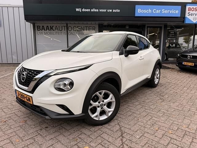 Wit Gebruikt 2020 Nissan Juke N-Connecta SUV | € 16.950 (Eerlijke prijs) - Afbeelding 1/4