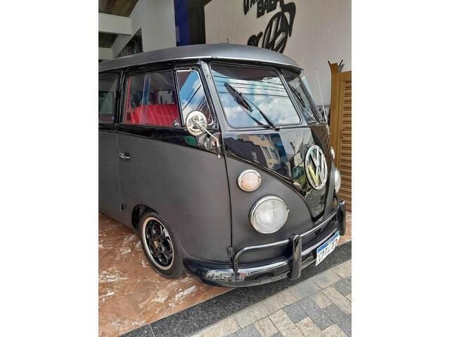 Zwart Gebruikt 1973 VW T2 Van | € 25.900 - Afbeelding 1/4
