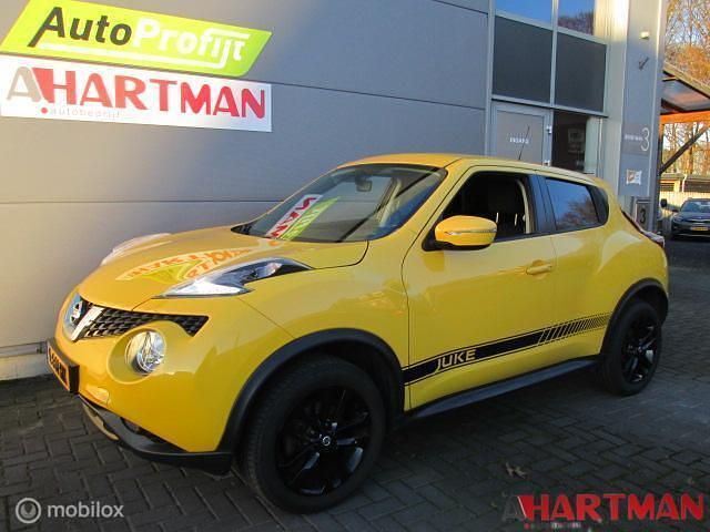 Geel Occasion 2017 Nissan Juke Acenta SUV | € 11.745 (Eerlijke prijs) - Afbeelding 1/4