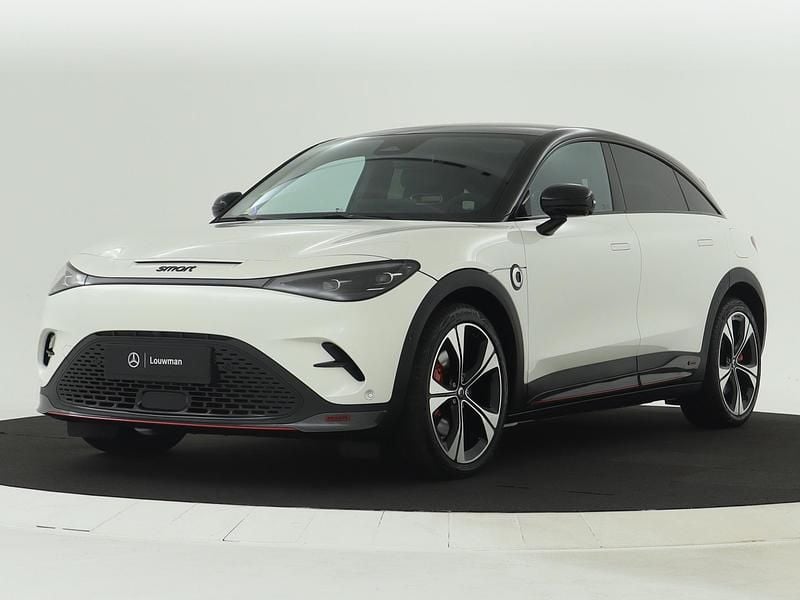 Digital white metallic (licht wit metallic) Occasion 2025 Smart #3 Brabus SUV | € 47.995 (Duur) - Afbeelding 1/4