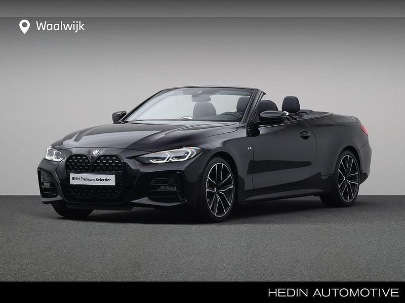Zwart Gebruikt 2022 BMW 420 Shadowline Cabriolet | € 54.880 (Eerlijke prijs) - Afbeelding 1/4