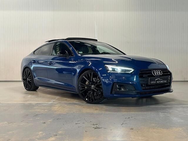Occasion Audi A5 Sportback S-Line 245 PK (180 kW) 2020 Blauw Hatchback