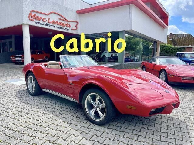 Rood Gebruikt 1975 Chevrolet Corvette Cabriolet | € 26.500 - Afbeelding 1/4