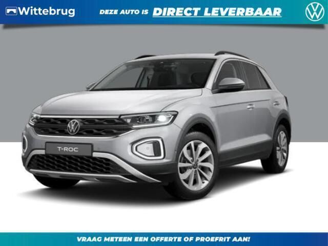 Grijs, metallic lak Nieuw 2025 VW T-Roc Edition SUV | € 44.395 (Eerlijke prijs) - Afbeelding 1/4