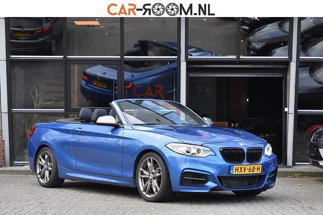 Blauw Gebruikt 2015 BMW M235 Executive Cabriolet | € 21.950 - Afbeelding 1/4
