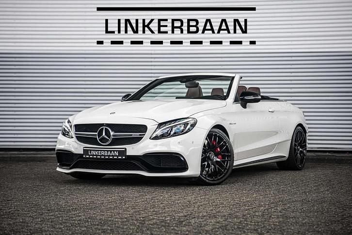 Wit Gebruikt 2017 Mercedes S63 AMG AMG Cabriolet | € 54.895 - Afbeelding 1/3
