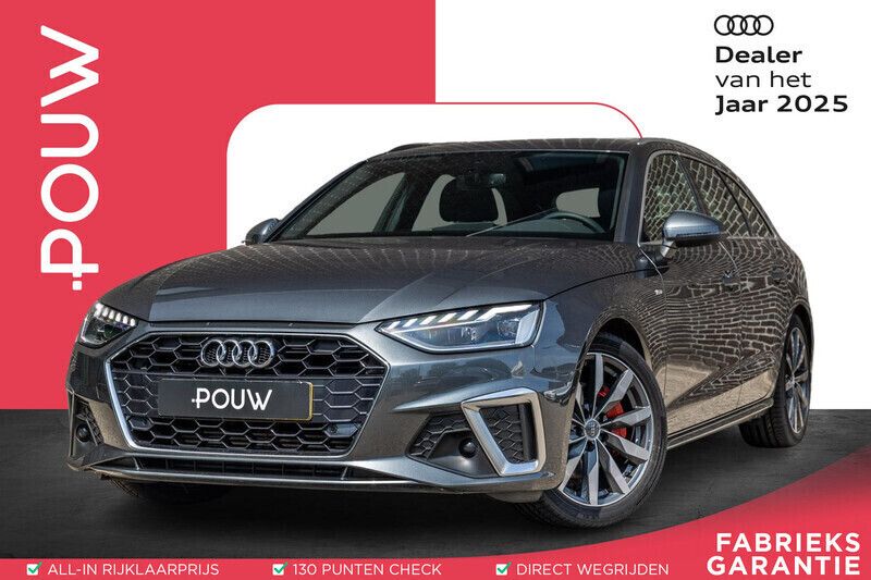 Grijs, metallic lak Gebruikt 2023 Audi A4 S-Line Stationwagen | € 39.950 (Eerlijke prijs) - Afbeelding 1/4