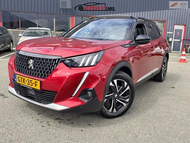 Rood Gebruikt 2020 Peugeot 2008 GTi SUV | € 17.999 (Iets duurder) - Afbeelding 1/4