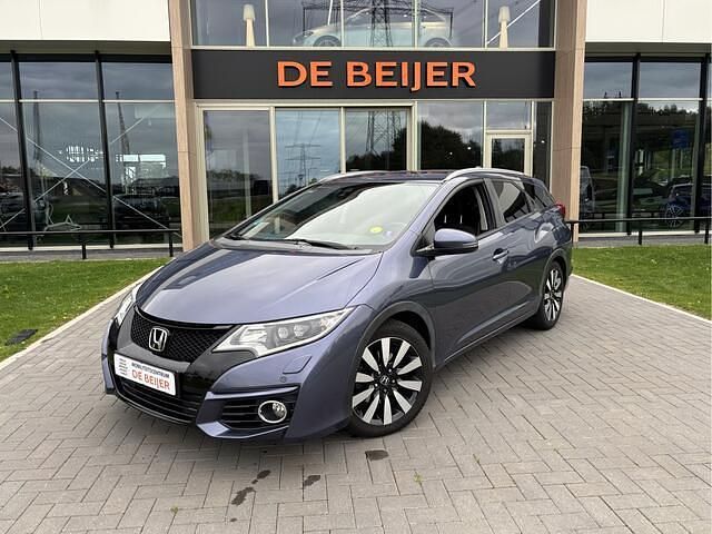 Blauw Gebruikt 2016 Honda Civic Lifestyle Stationwagen | € 7.950 - Afbeelding 1/4