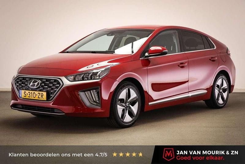 Rood Gebruikt 2021 Hyundai Ioniq Comfort Sedan | € 19.900 (Eerlijke prijs) - Afbeelding 1/4