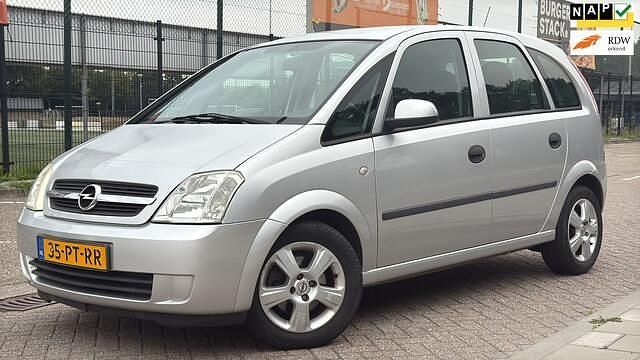 Grijs Gebruikt 2004 Opel Meriva MPV | € 1.449 (Eerlijke prijs) - Afbeelding 1/4
