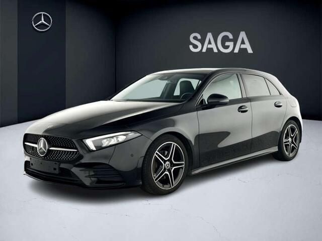 Zwart Gebruikt 2019 Mercedes A180 AMG Sedan | € 26.900 (Iets duurder) - Afbeelding 1/4