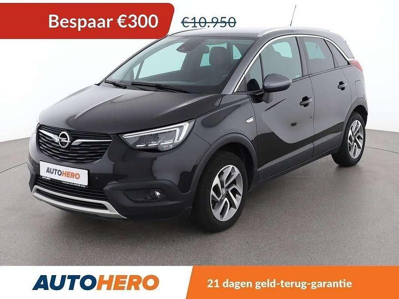 Zwart Gebruikt 2017 Opel Crossland X Innovation SUV | € 10.849 (Iets duurder) - Afbeelding 1/3