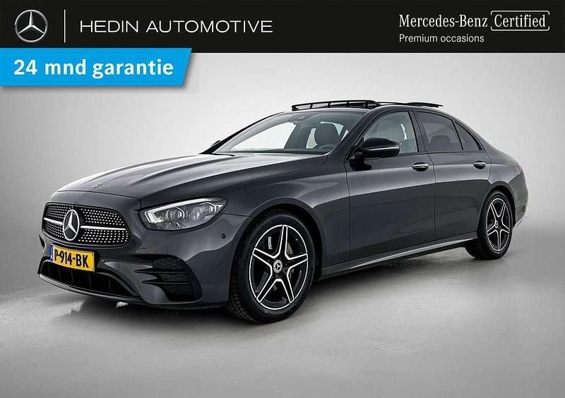 Grijs Gebruikt 2022 Mercedes E200 Business Sedan | € 45.900 (Duur) - Afbeelding 1/3