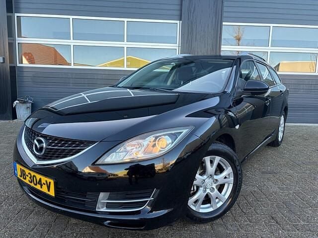 Zwart Occasion 2009 Mazda 6 Stationwagen | € 2.999 (Goede deal) - Afbeelding 1/4