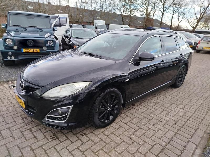 Zwart Gebruikt 2012 Mazda 6 Stationwagen | € 1.399 - Afbeelding 1/4
