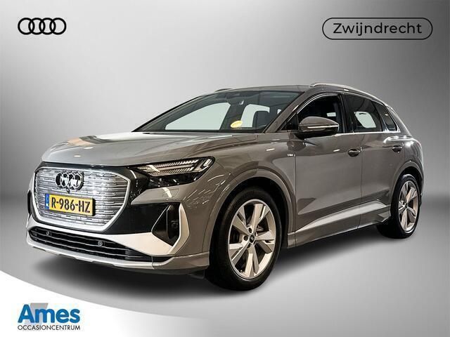 Grijs Gebruikt 2021 Audi Q4 e-tron Comfort SUV | € 31.995 (Eerlijke prijs) - Afbeelding 1/4