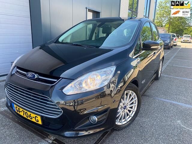 Zwart Gebruikt 2015 Ford C-MAX Titanium MPV | € 7.450 (Eerlijke prijs) - Afbeelding 1/4